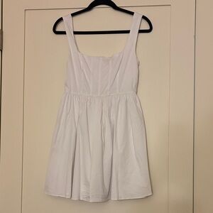 Forever 21 White Mini Skater Dress